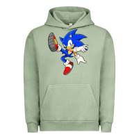 Pigment Oil Green Söniĉ Kids Urban Hoodie - linhVisuals