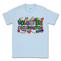 Dusty Blue volunteer coordinator mardi gras cowgirl Classic Tee - CowGirlArtShop