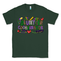 Sports Green volunteer coordinator mardi gras cowgirl Classic Tee - CowGirlArtShop