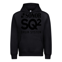 Black Sonor Drum Urban Hoodie - linhVisuals
