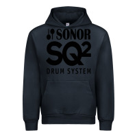 Navy Sonor Drum Urban Hoodie - linhVisuals