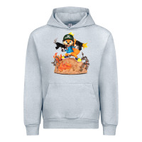 Heather Grey conker the squirrel, bad, video game, game, green, squirel Urban Hoodie - linhVisuals