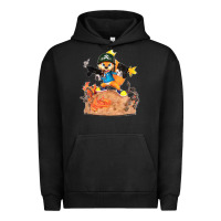 Pigment Black conker the squirrel, bad, video game, game, green, squirel Urban Hoodie - linhVisuals