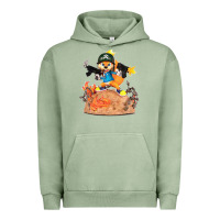 Pigment Oil Green conker the squirrel, bad, video game, game, green, squirel Urban Hoodie - linhVisuals