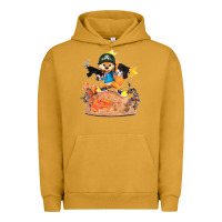 Pigment Peanut Butter conker the squirrel, bad, video game, game, green, squirel Urban Hoodie - linhVisuals
