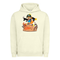 Pigment Pistachio conker the squirrel, bad, video game, game, green, squirel Urban Hoodie - linhVisuals
