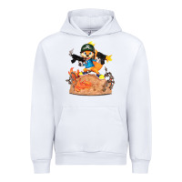 White conker the squirrel, bad, video game, game, green, squirel Urban Hoodie - linhVisuals