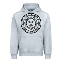 Heather Grey bowdoin college x Urban Hoodie - linhVisuals