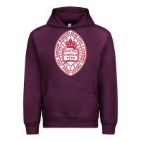 Mauve Wine bard college Urban Hoodie - linhVisuals