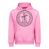 Fuchsia Pink dickinson college Urban Hoodie - linhVisuals