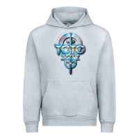 Heather Grey toto black dwi Urban Hoodie - linhVisuals