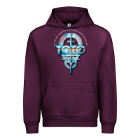 Mauve Wine toto black dwi Urban Hoodie - linhVisuals