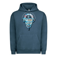 Pigment Midnight Navy toto black dwi Urban Hoodie - linhVisuals