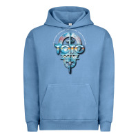 Pigment Pebble Blue toto black dwi Urban Hoodie - linhVisuals