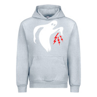 Heather Grey the ghost army Urban Hoodie - linhVisuals