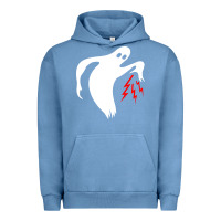 Pigment Pebble Blue the ghost army Urban Hoodie - linhVisuals