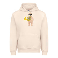 Sandshell funny sloth wearing sunglasses playing french horn Urban Hoodie - linhVisuals