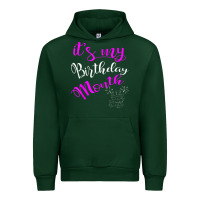 Forest Green it's my birthday month party Urban Hoodie - linhVisuals