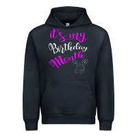 Navy it's my birthday month party Urban Hoodie - linhVisuals
