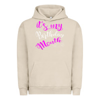 Pigment French Oak it's my birthday month party Urban Hoodie - linhVisuals