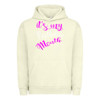 Pigment Pistachio it's my birthday month party Urban Hoodie - linhVisuals