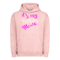 Pigment Salmon it's my birthday month party Urban Hoodie - linhVisuals