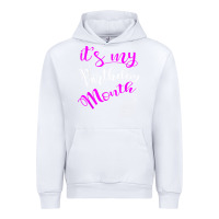 White it's my birthday month party Urban Hoodie - linhVisuals