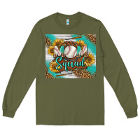 Army Green baseball mom squad tumbler Long Sleeve Tee - BundleAndBundleShop