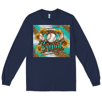 Navy baseball mom squad tumbler Long Sleeve Tee - BundleAndBundleShop