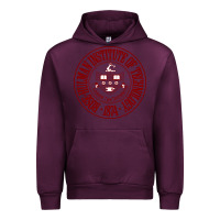 Mauve Wine Rose-Hulman Institute of Technology Urban Hoodie - linhVisuals