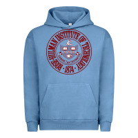 Pigment Pebble Blue Rose-Hulman Institute of Technology Urban Hoodie - linhVisuals