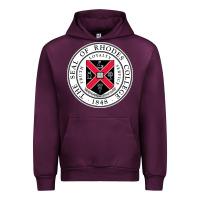 Mauve Wine Rhodes College Urban Hoodie - linhVisuals