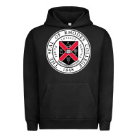 Pigment Black Rhodes College Urban Hoodie - linhVisuals