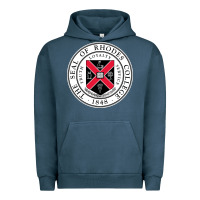 Pigment Midnight Navy Rhodes College Urban Hoodie - linhVisuals
