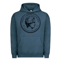Pigment Midnight Navy Sarah Lawrence College Urban Hoodie - linhVisuals