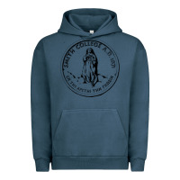 Pigment Midnight Navy Smith College Urban Hoodie - linhVisuals