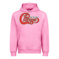 Fuchsia Pink Chicago Live In Concert Urban Hoodie - linhVisuals