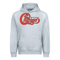 Heather Grey Chicago Live In Concert Urban Hoodie - linhVisuals