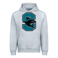 Heather Grey santiago high school Urban Hoodie - linhVisuals