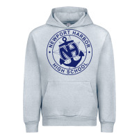 Heather Grey newport harbor high school Urban Hoodie - linhVisuals