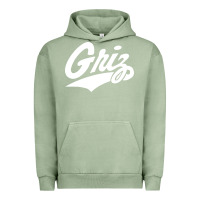 Pigment Oil Green montana griz basketball Urban Hoodie - linhVisuals