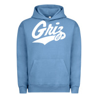 Pigment Pebble Blue montana griz basketball Urban Hoodie - linhVisuals