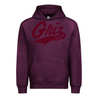 Mauve Wine montana griz basketball Urban Hoodie - linhVisuals