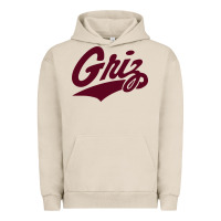 Pigment French Oak montana griz basketball Urban Hoodie - linhVisuals