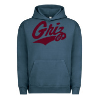 Pigment Midnight Navy montana griz basketball Urban Hoodie - linhVisuals