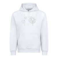 White i like dogs and sloths and maybe 3 people funny animals Urban Hoodie - linhVisuals