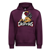 Mauve Wine #the griffins grand rapids Urban Hoodie - linhVisuals
