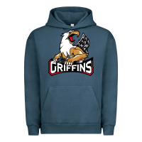Pigment Midnight Navy #the griffins grand rapids Urban Hoodie - linhVisuals