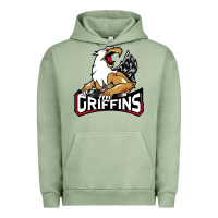 Pigment Oil Green #the griffins grand rapids Urban Hoodie - linhVisuals