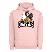 Pigment Salmon #the griffins grand rapids Urban Hoodie - linhVisuals